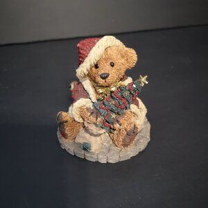 Boyds Bear "hurt not the Earth or the Trees" The Santa Bear 1993 Figurine